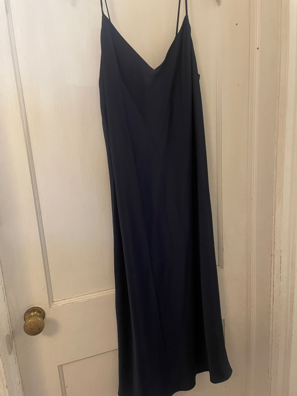NEW J. Crew Navy Slip Dress with adjustable Spaghetti Straps